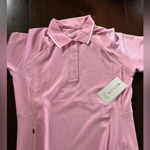 Athleta polo shirt woman size large